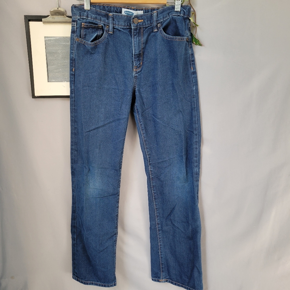 Old Navy Husky Straight Denim‎ Jeans 14 Husky